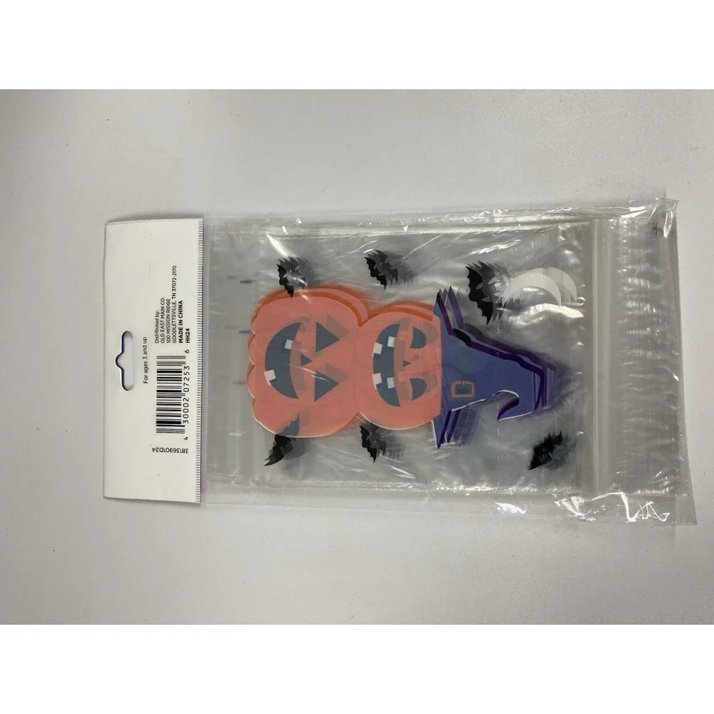 Halloween party supplies Plates, Cups, Napkins And decorations Party Of 8 #315